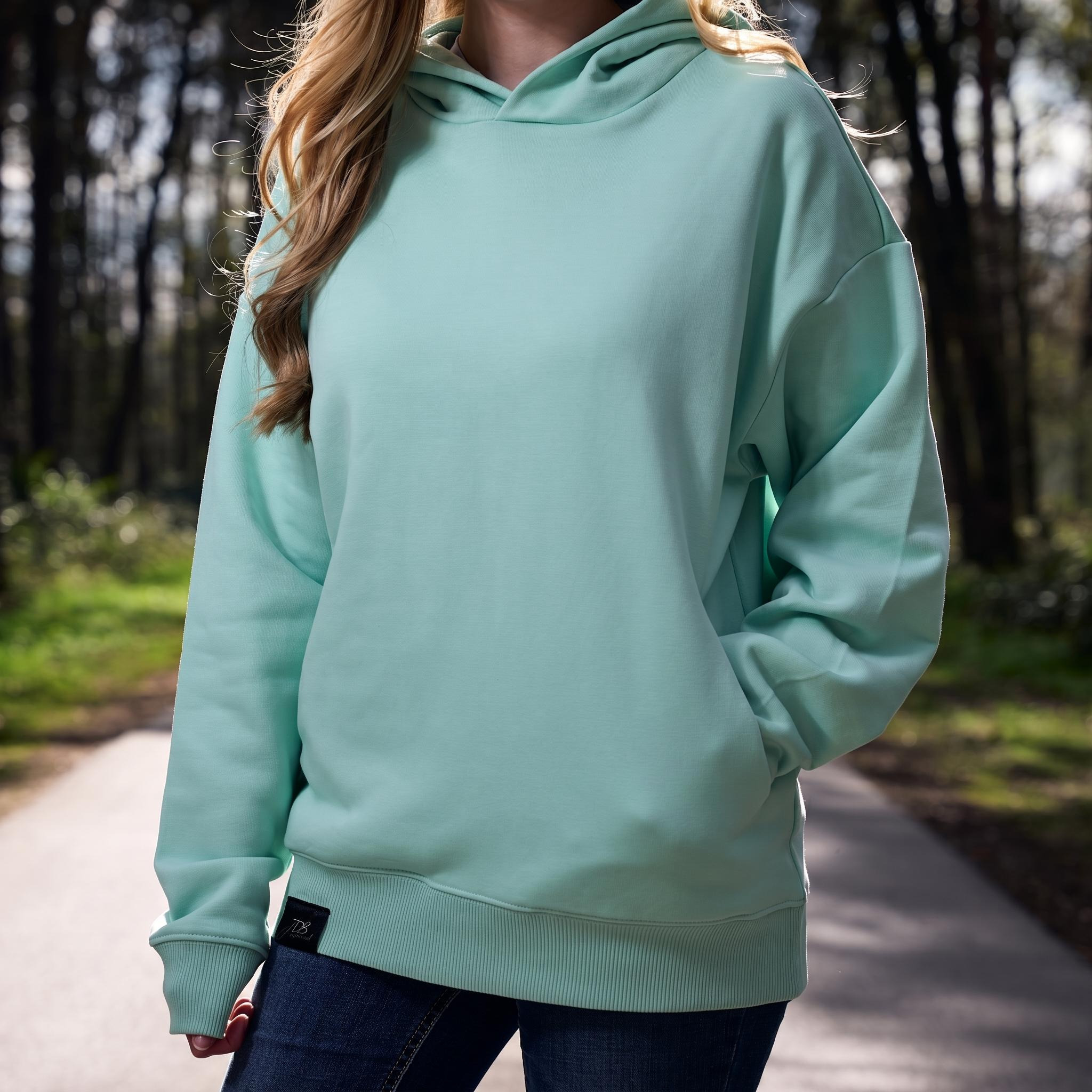 Minimalistischer Hoodie